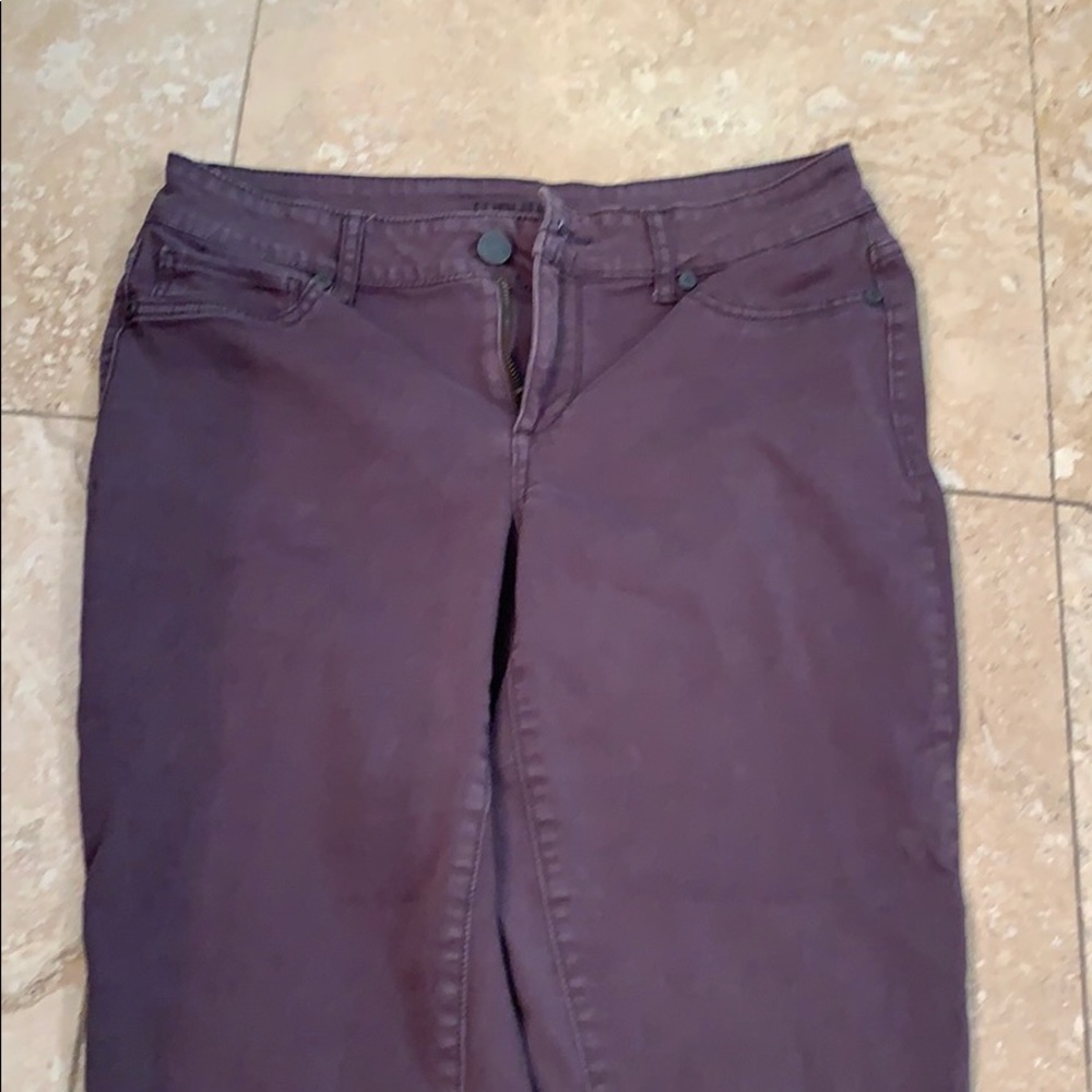 Skinny jeans charcoal color